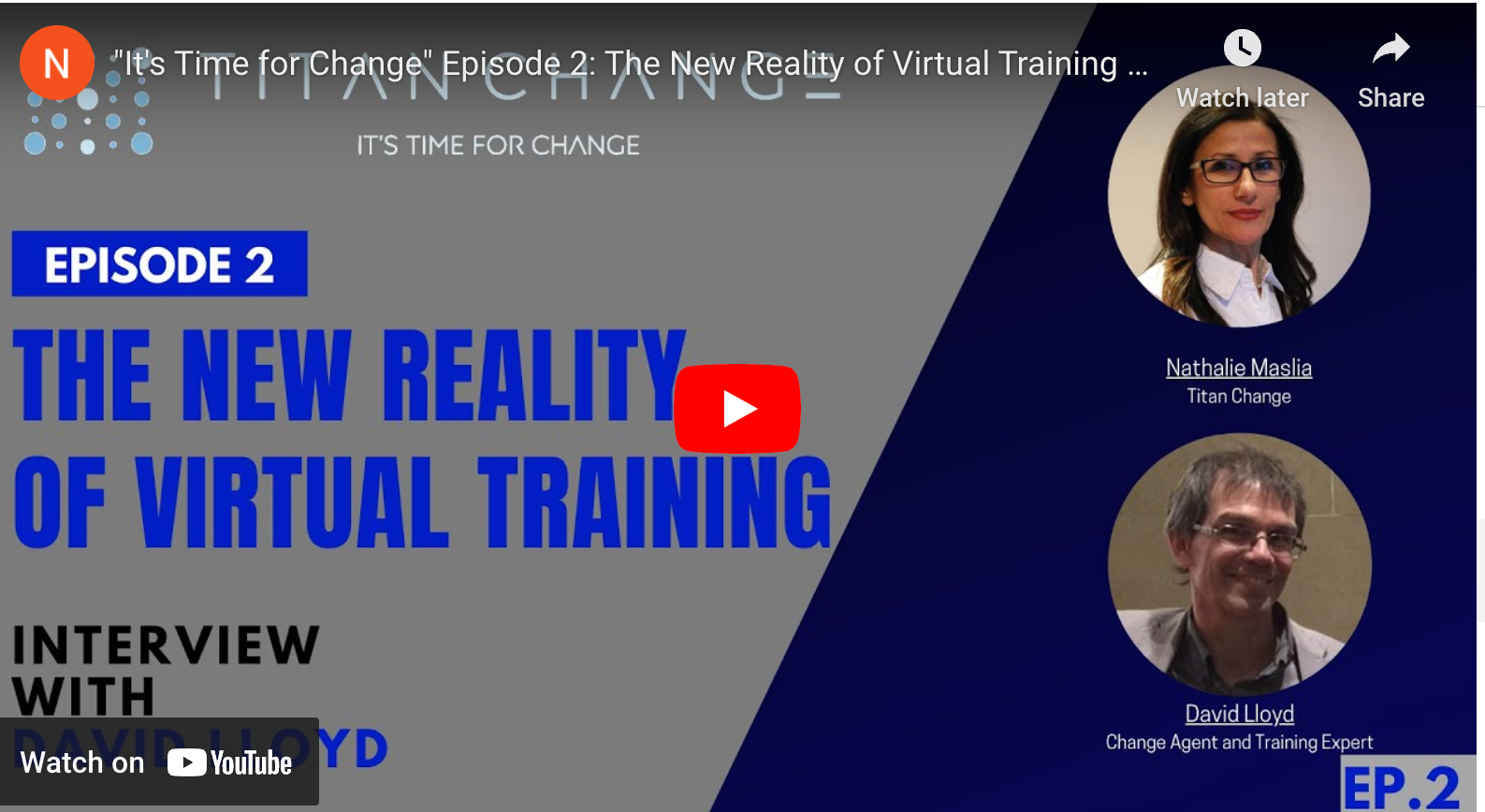 The New Reality of Virtual Training with David LLoyd