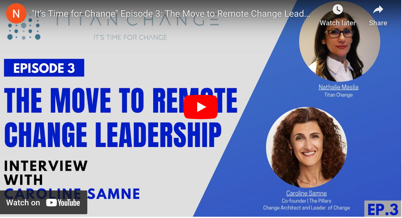 The Move to Remote Change Leadership